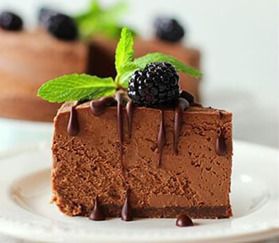 Chocolate Cheesecake.