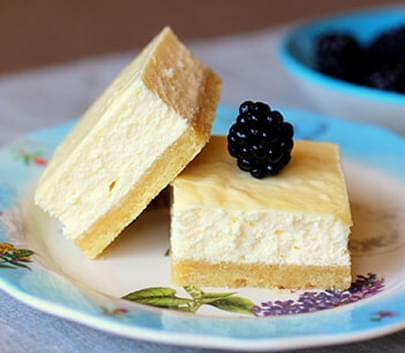 Lemon Cheesecake Bars.